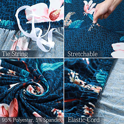 MellowCovers Lotus Blue Strechable Sofa Cover