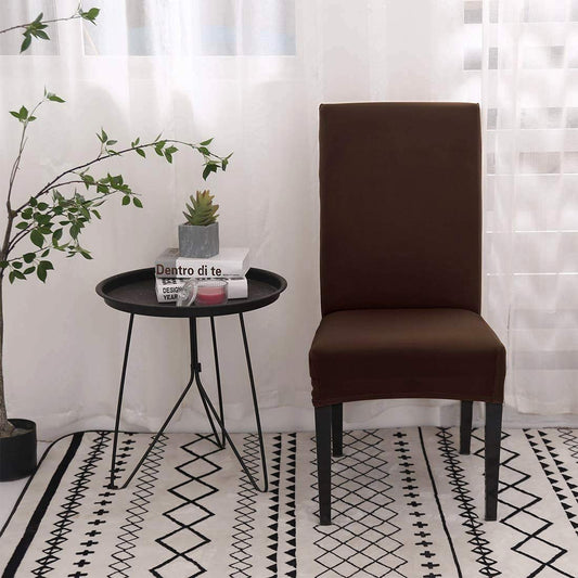 Polar Fleece Brown Chair Cover