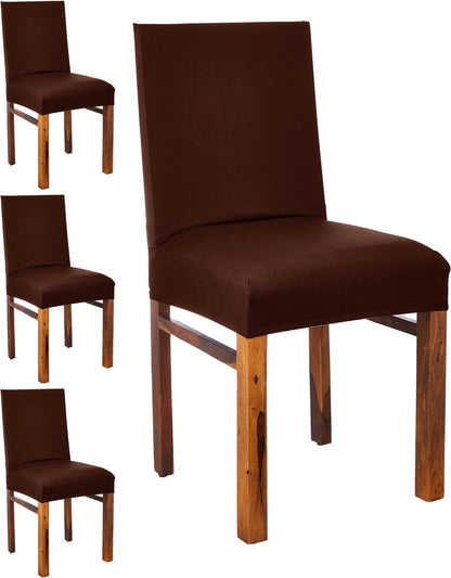 Polar Fleece Brown Chair Cover
