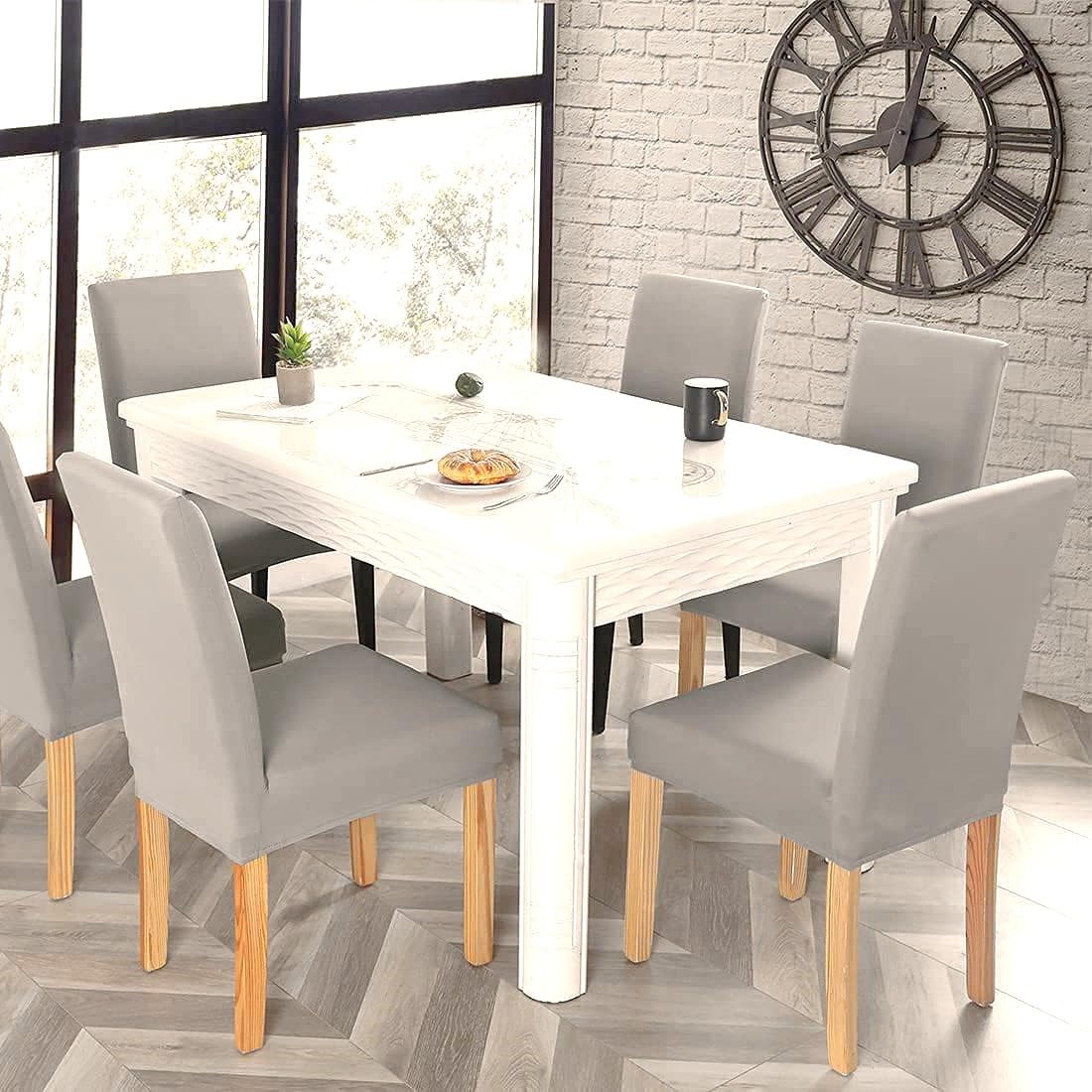 Polar Fleece Grey Chair Cover