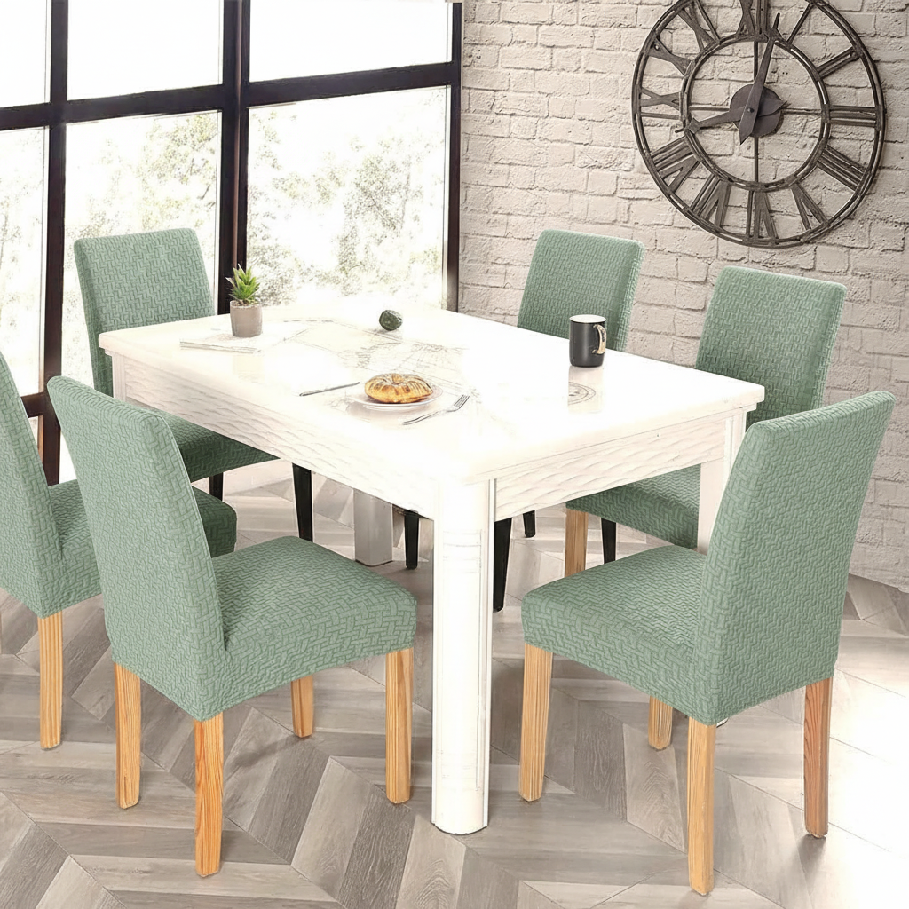 Polar Fleece Pastel Green Chair Cover