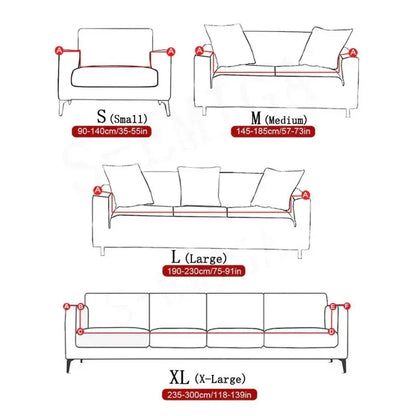 Premium Grey Frill Sofa Cover – Stretchable, Washable & Elegant Sofa Protector